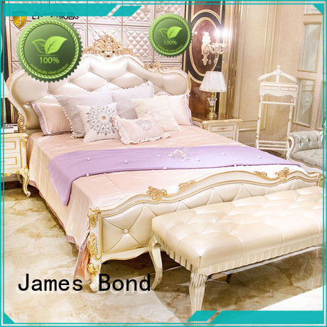 James Bond contemporary traditional bedroom sets factory price for home