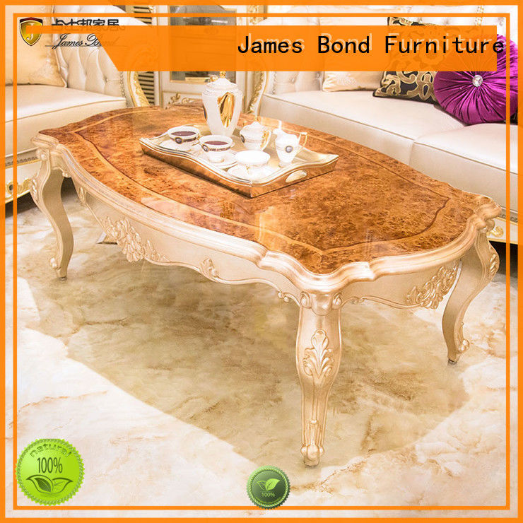 James Bond traditional coffee table sets factory direct supply for restaurant