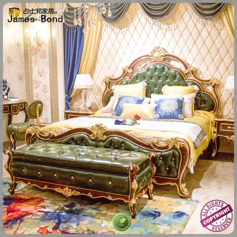 James Bond excellent classic bedroom furniture factory price for home