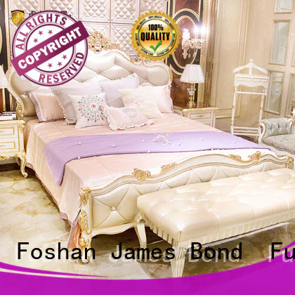 James Bond gorgeous classic king size bed for villa
