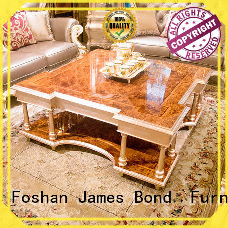 James Bond solid wood luxury coffee table series for hotel