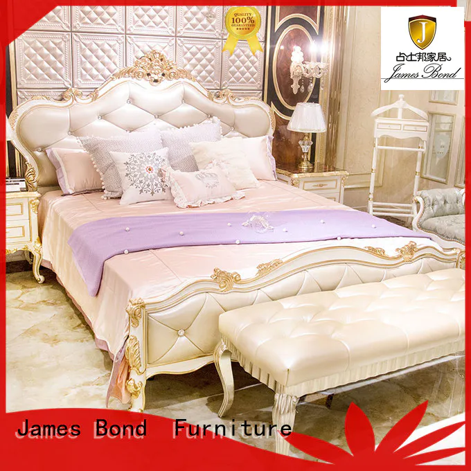 James Bond excellent classic style bedroom furniture factory price for home