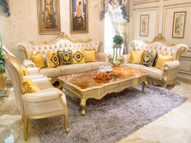 James Bond antique sofa directly sale for guest room-2