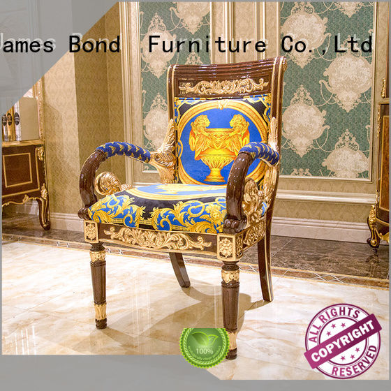 Classical leisure chair velvet for hotel James Bond