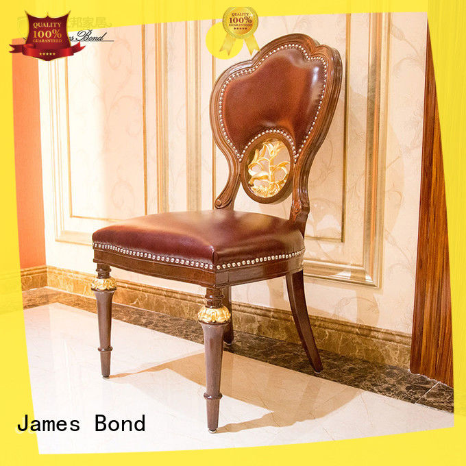 James Bond fashion traditional dining room chairs manufacturer for restaurant