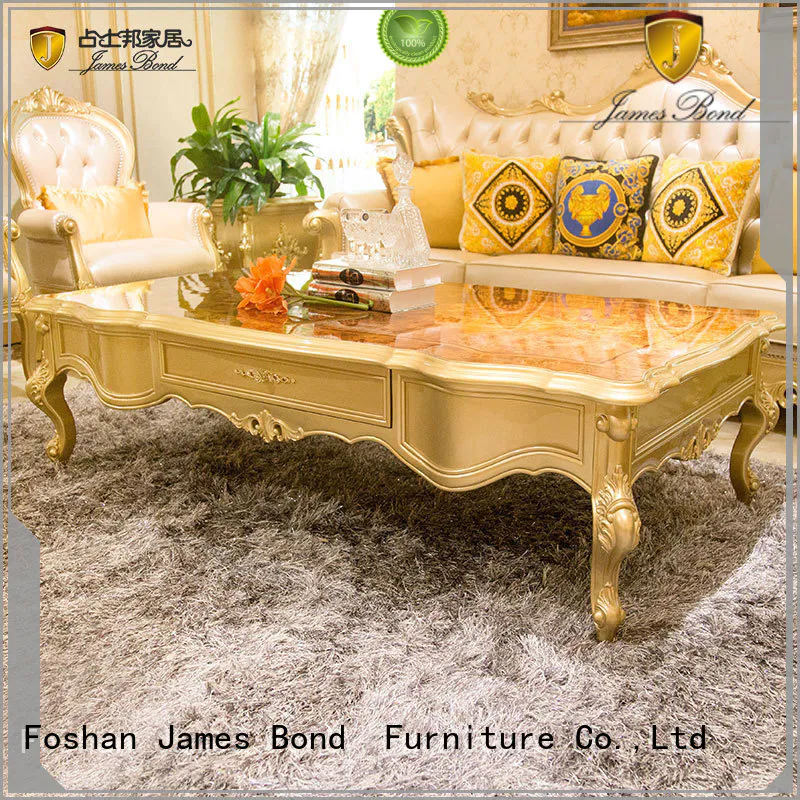 James Bond gorgeous traditional coffee table sets manufacturer for hotel