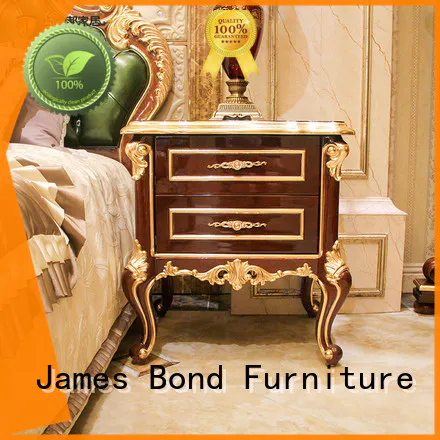 James Bond fashion classic bedside table supplier for villa