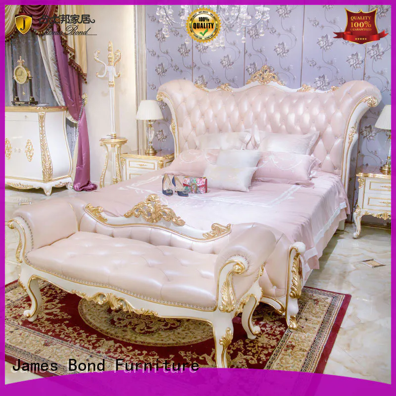 James Bond traditional bed designs factory for hotel