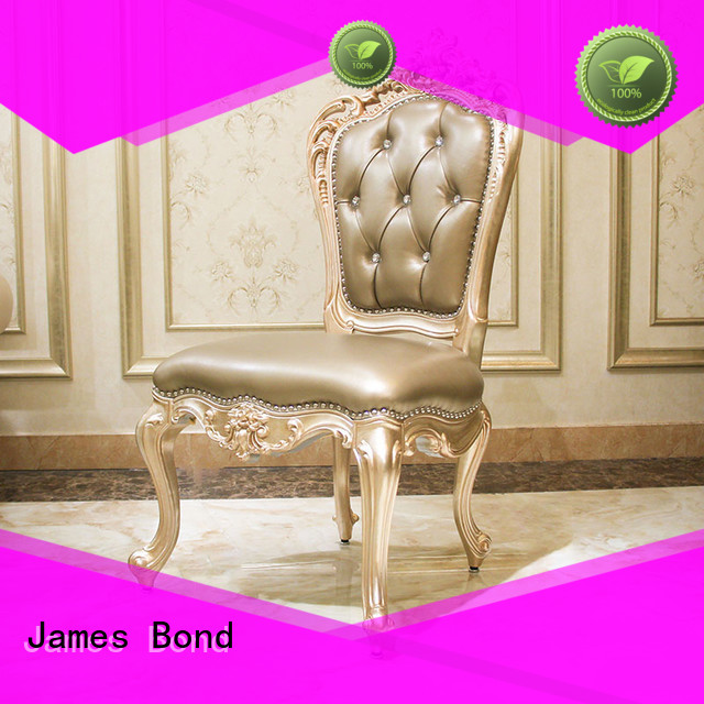 James Bond traditional dining room chairs factory direct supply for villa