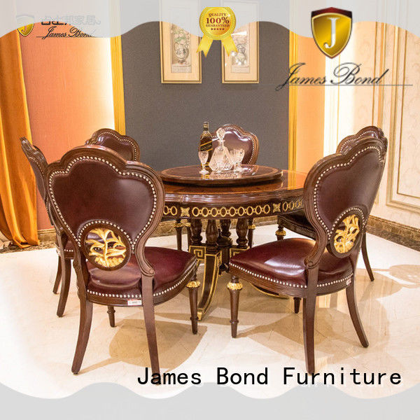 James Bond high quality classic dining furniture wholesale for villa