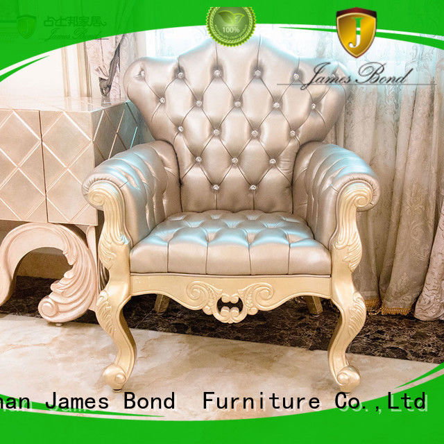 James Bond durable Classical leisure chair manufacturer for church