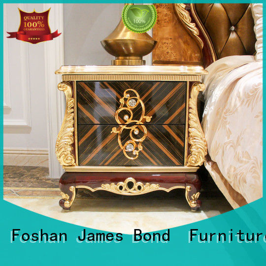 solid wood furniture bedside table wholesale for hotel