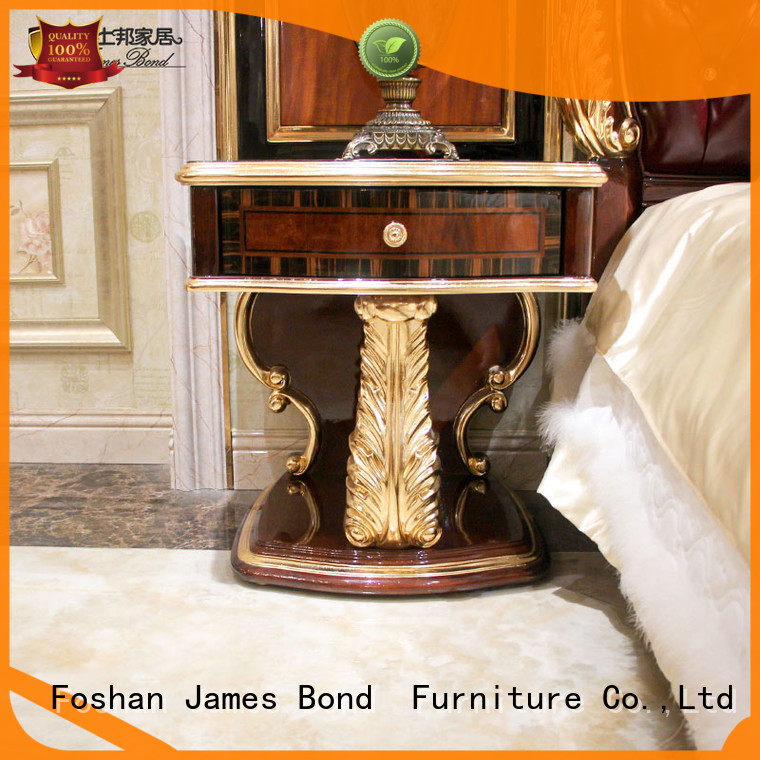high quality traditional bedside table factory direct supply for hotel
