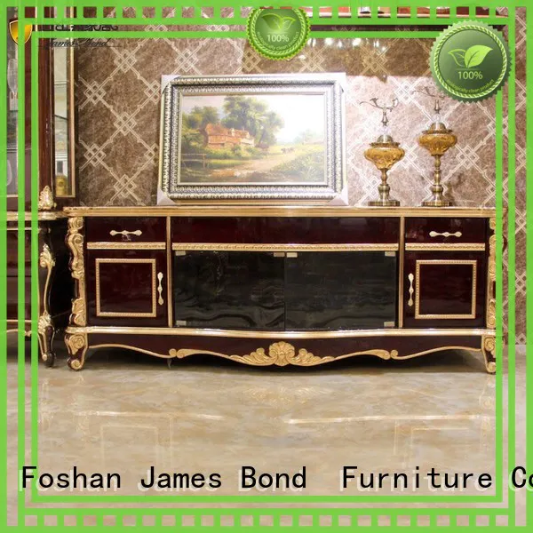 customization small black tv cabinet gold type for dining room