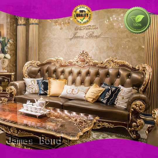 James Bond classic leather furniture wholesale for restaurant