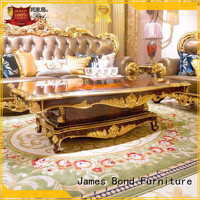 James Bond solid wood classic coffee table supplier for home