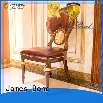 traditional dining chairs factory direct supply for hotel James Bond