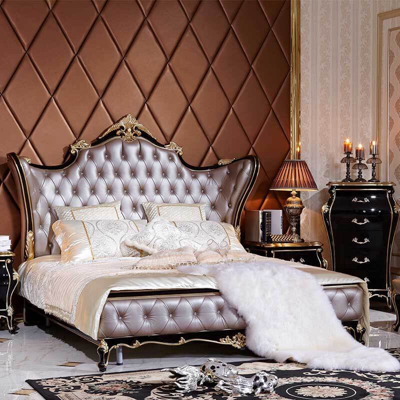 Custom design antique beds classical James Bond