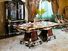 James Bond Brand wood piano classical dining table oval factory