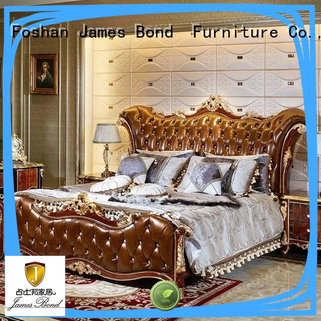 bond antique beds wood style James Bond company