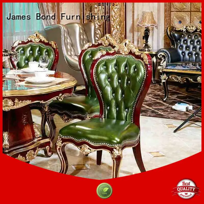 solid white deep chair classic light James Bond Brand