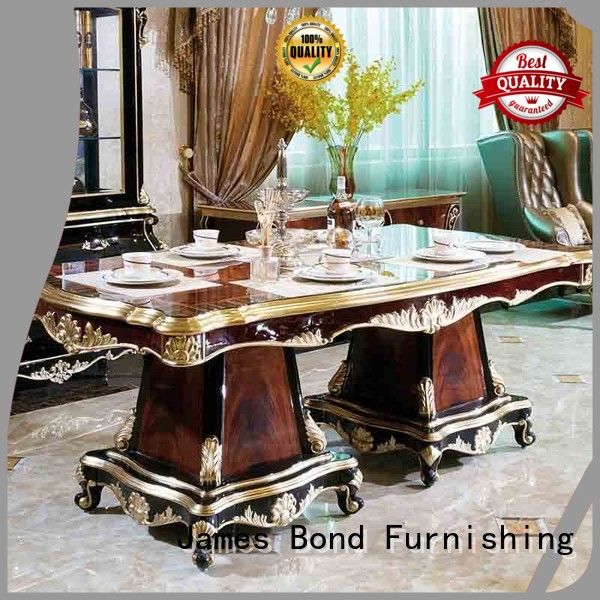 classic dining table and chairs table resin electric Warranty James Bond